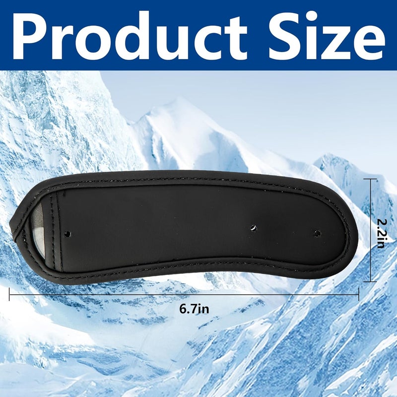 Shupakul 2 Pcs Over-The-Toe Snowboard Binding Strap-Snowboard Binding Straps Replacement with Screw-Snowboard Ankle Ladder Strap Binding for Ski Strap-in Binding Accessories - Image 2